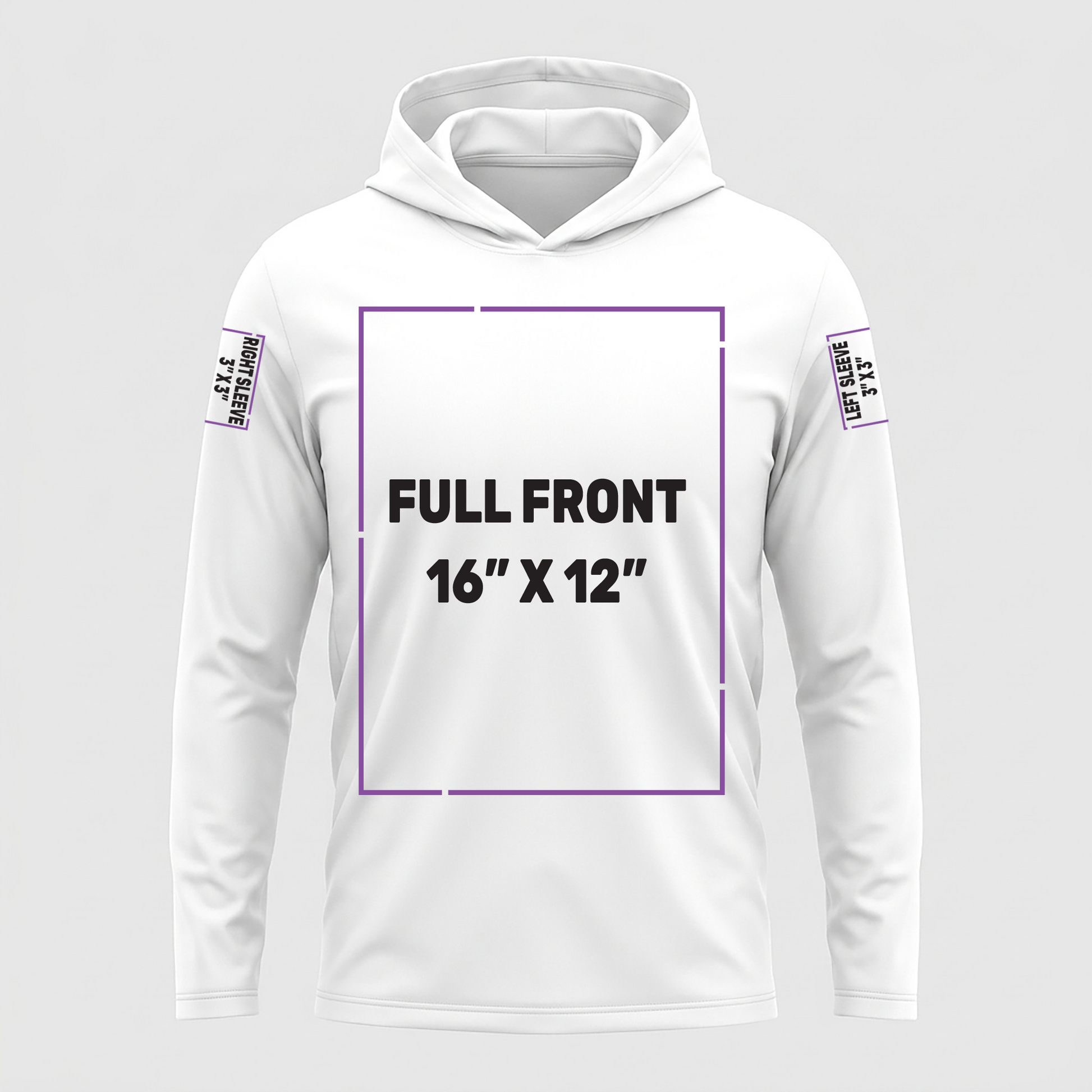 Custom UPF 50 Long Sleeve Hoodie | Sport-Tek ST420LSH