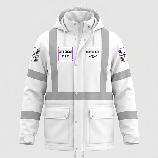 ANSI 107 Class 3 Ripstop Rain Jacket | CornerStone® CSJ504