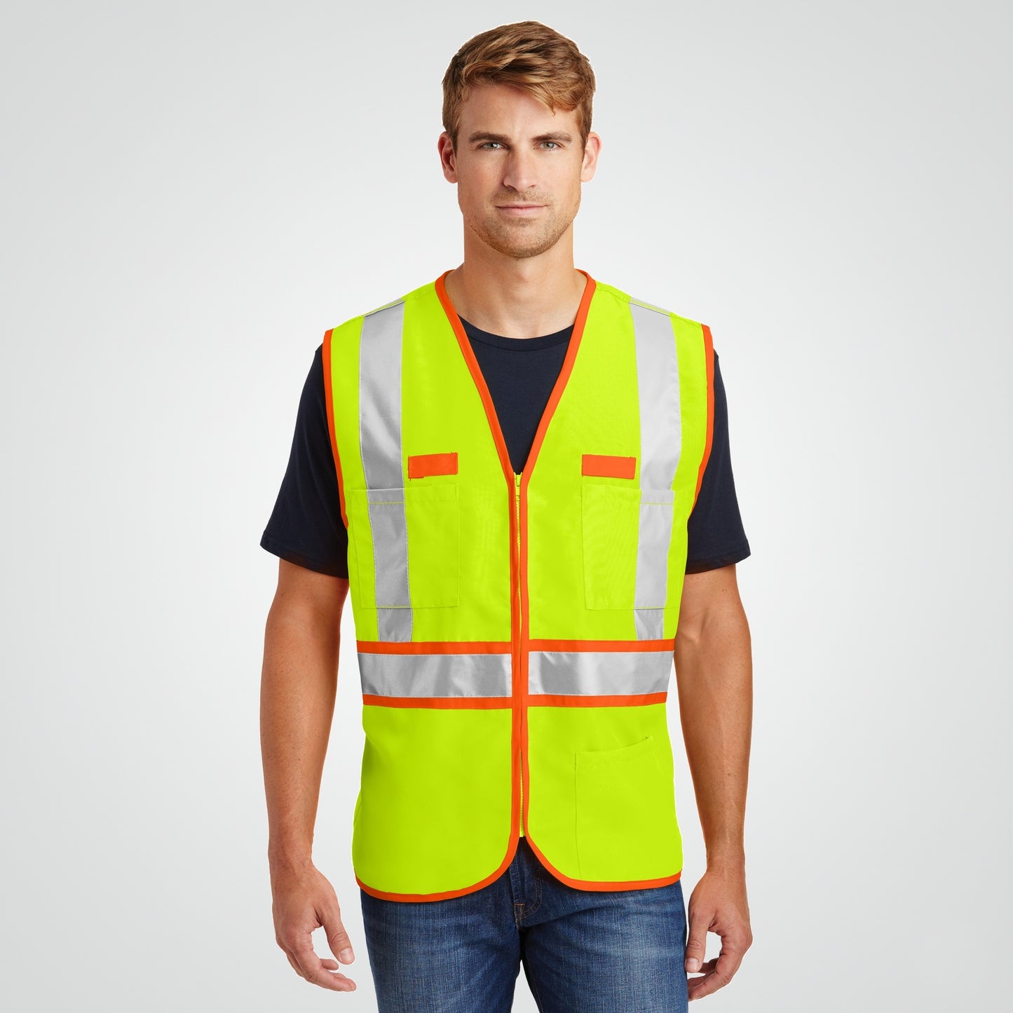 Safety Yellow/Safety Orange