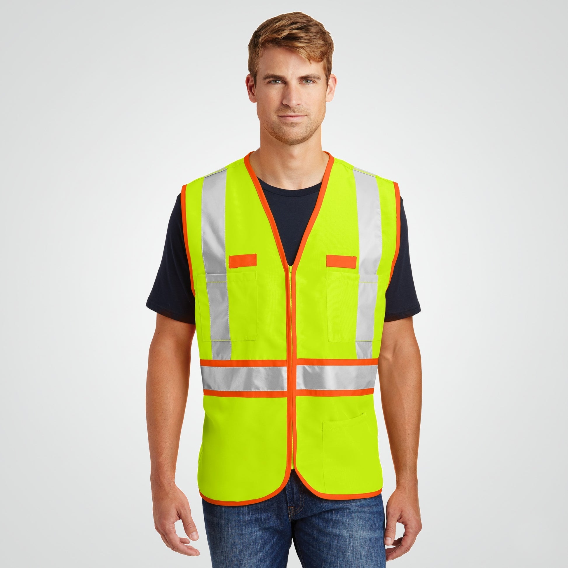 Safety Yellow/Safety Orange
