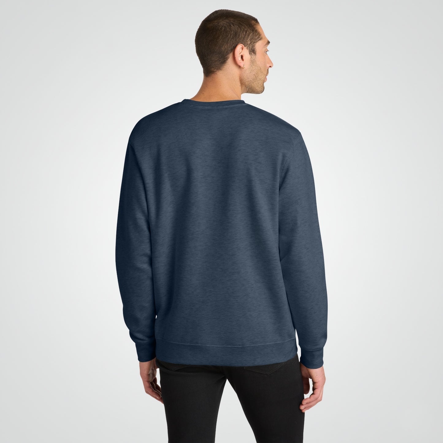 Heathered Navy