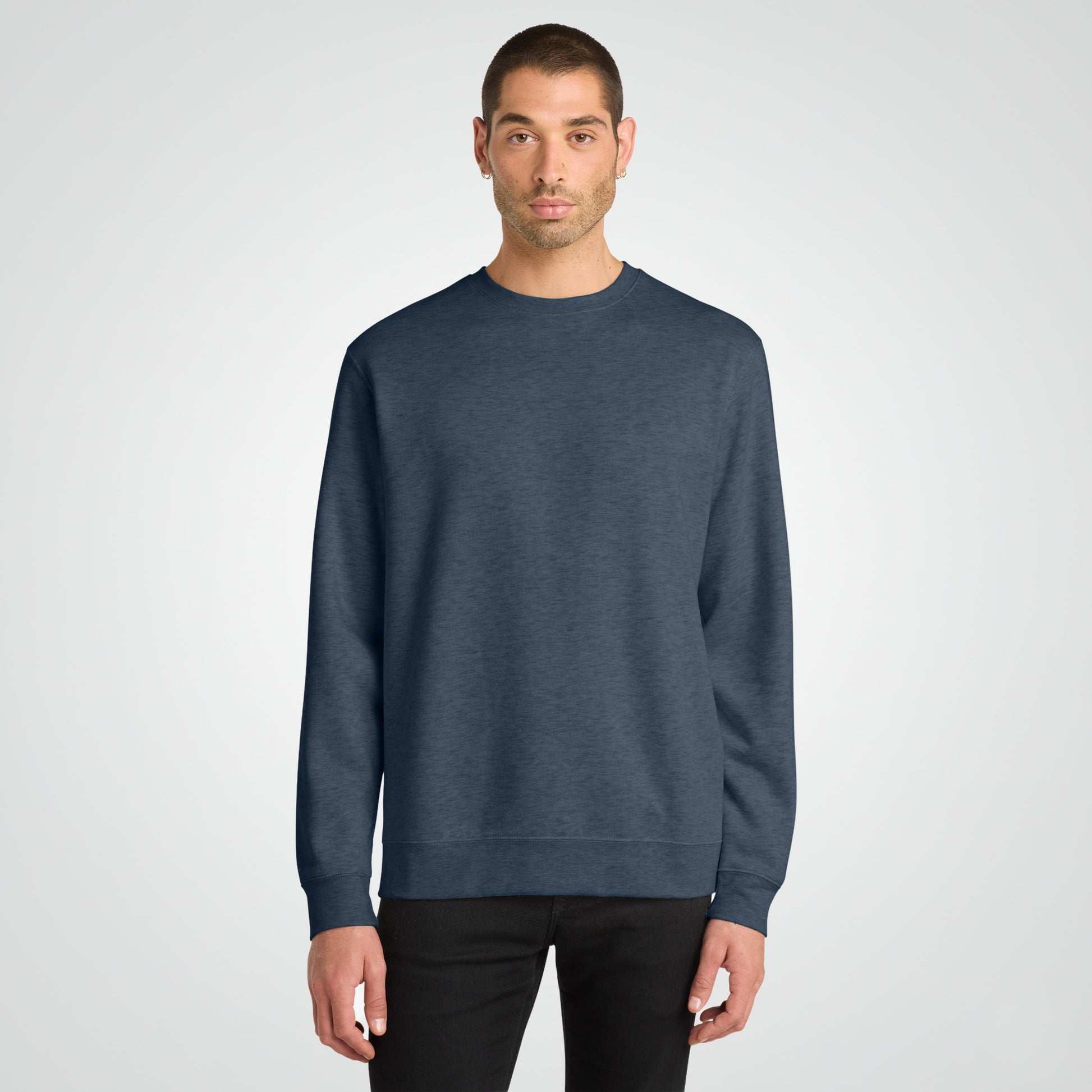 Heathered Navy