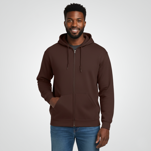 Full-Zip Hooded Sweatshirt | Gildan® 18600 Heavy Blend™