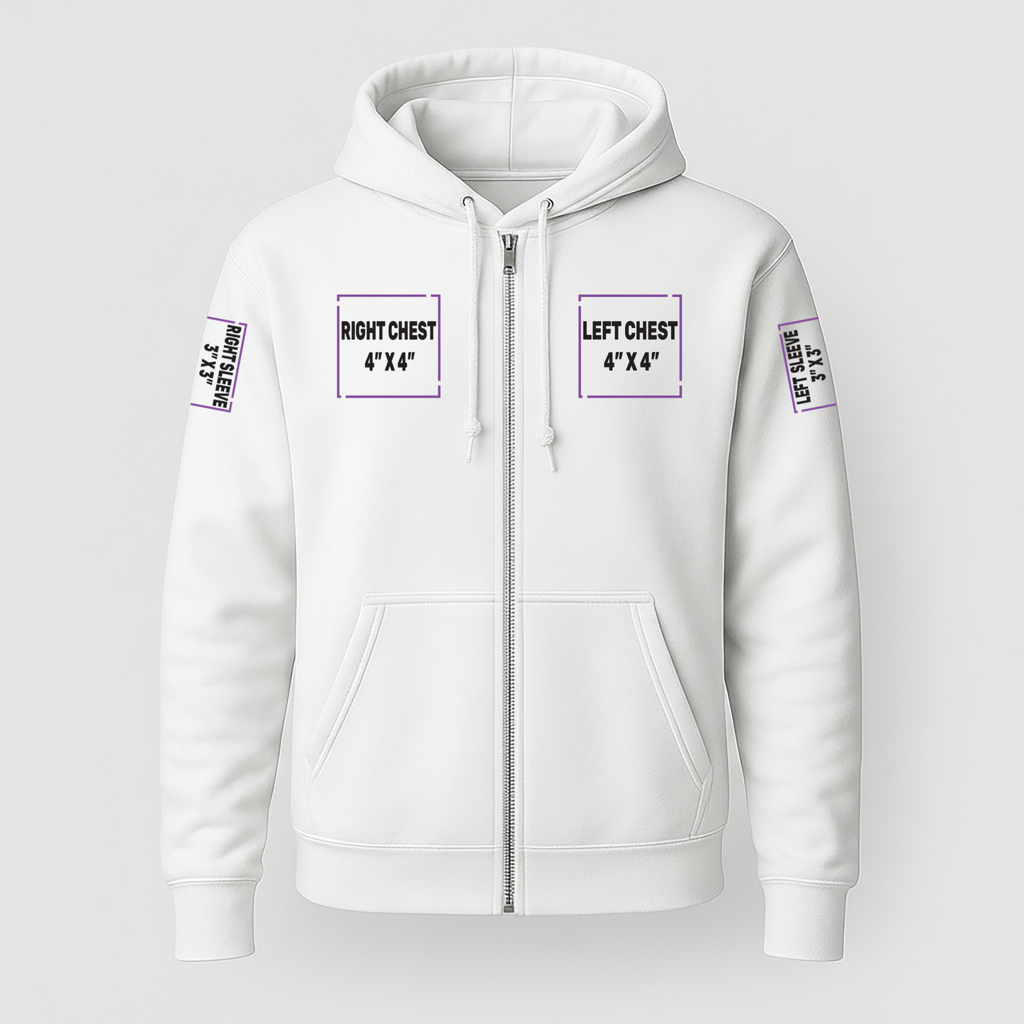 Custom Tri-Blend Fleece Full-Zip Hoodie | New Era® NEA511