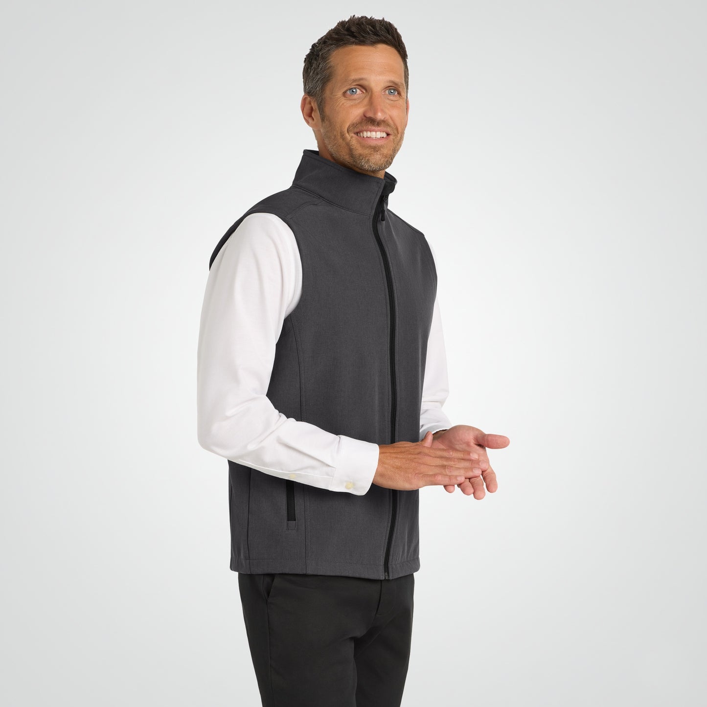 Black Charcoal Heather