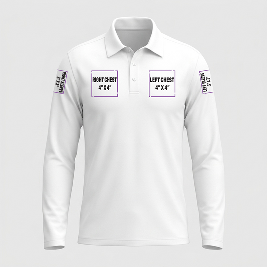 Long Sleeve Polo | Port Authority® K540LS Silk Touch™ Performance