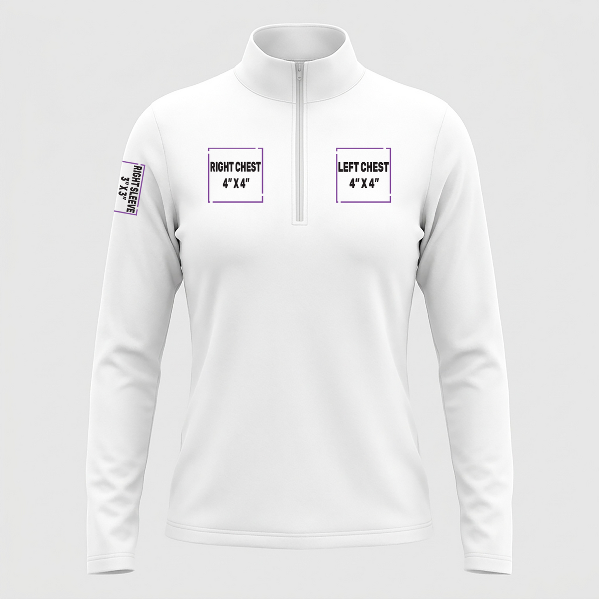 Custom Women's 1/4-Zip | The North Face® NF0A8ENQ Ambition