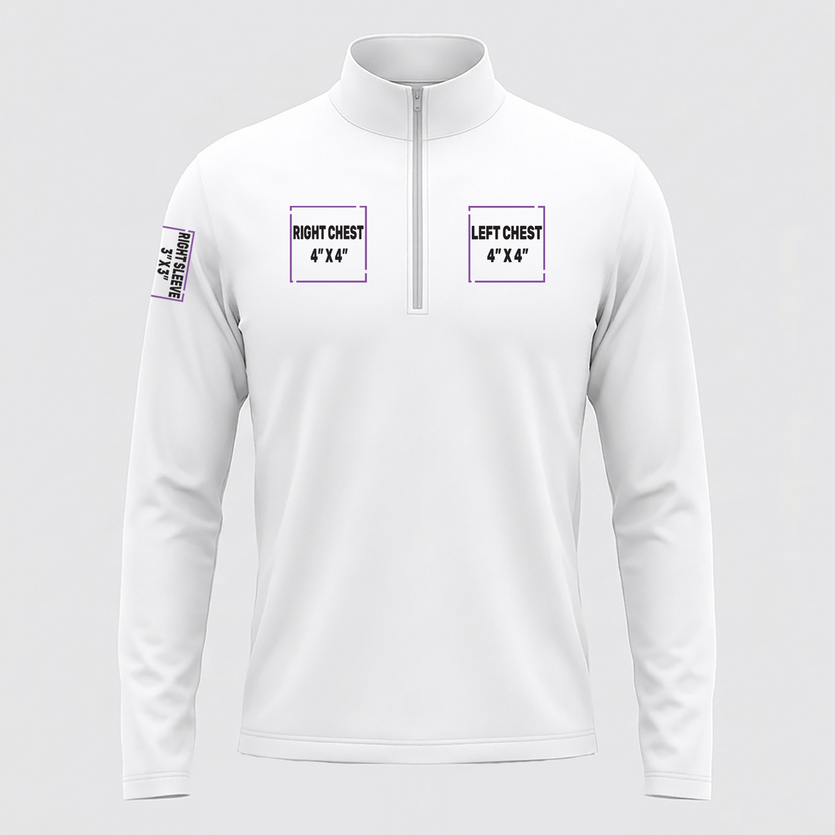 Custom 1/4-Zip Fleece | The North Face® NF0A8ENR Ambition