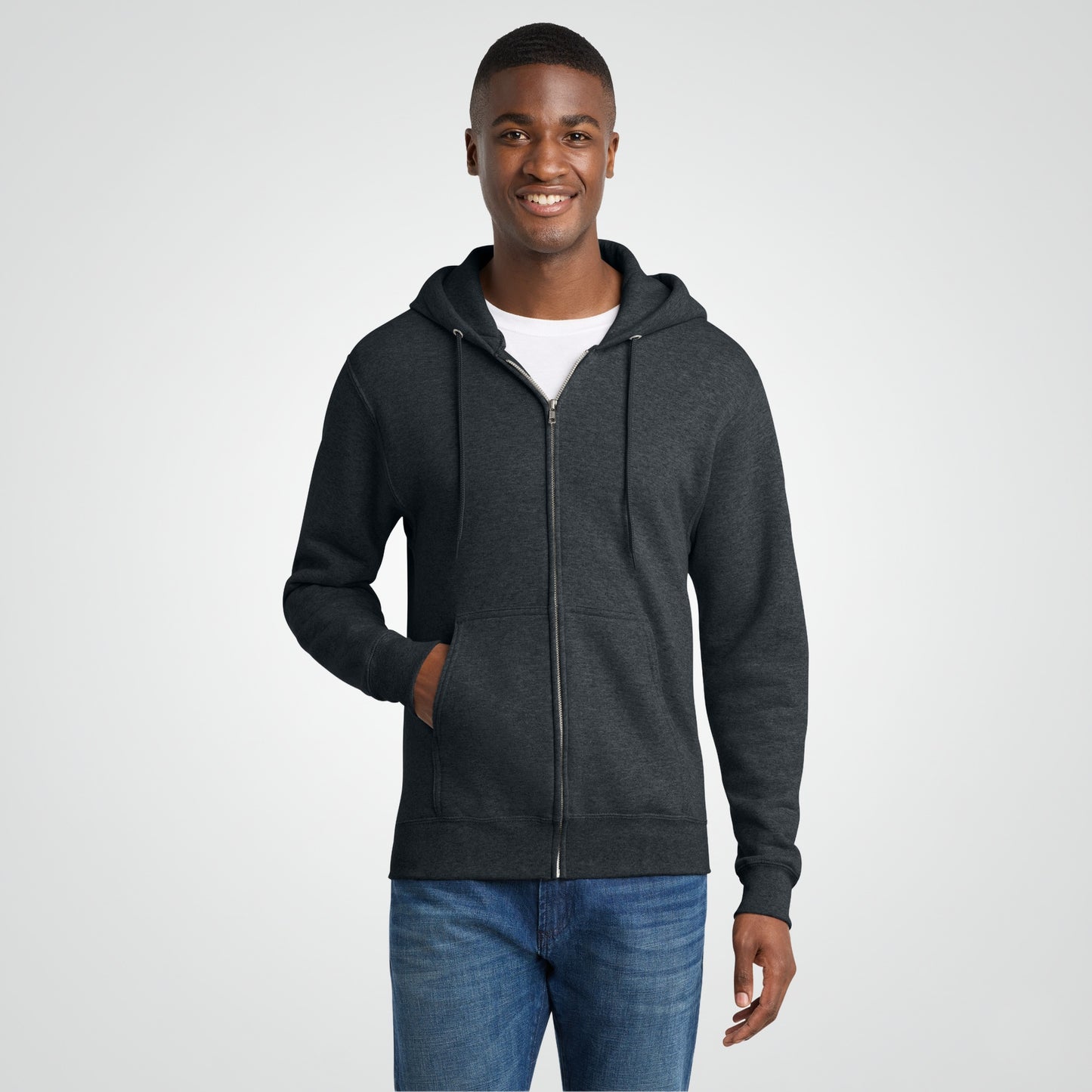 Dark Heather Grey