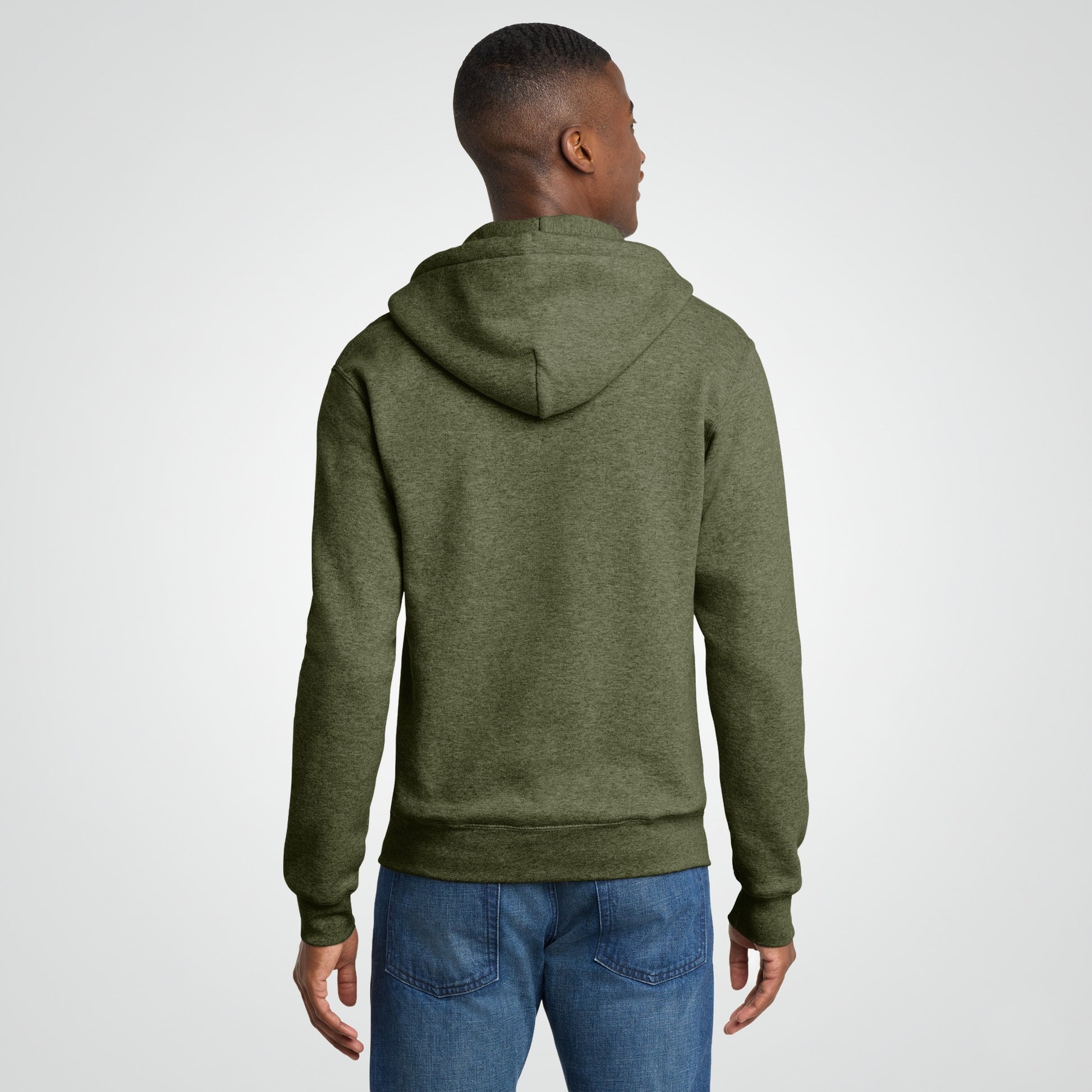 Olive Drab Green Heather