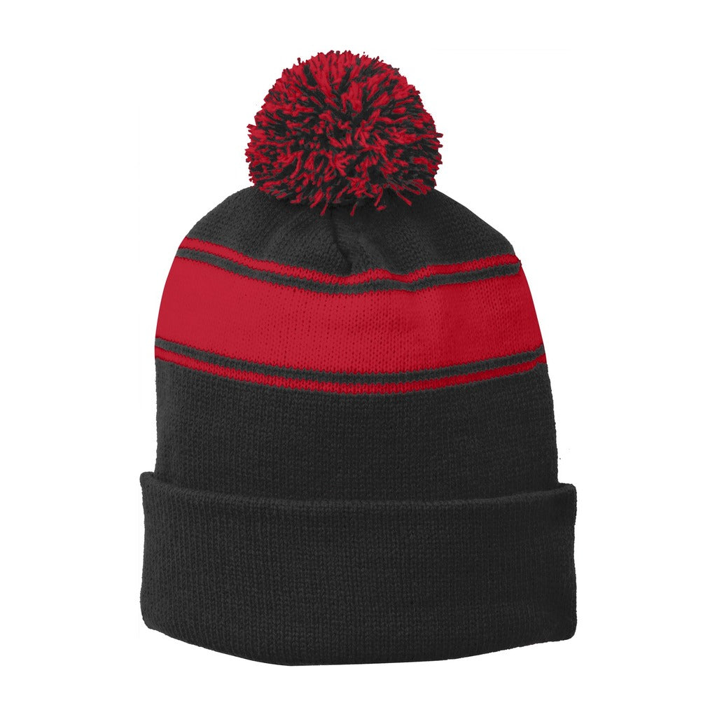 Black/ True Red
