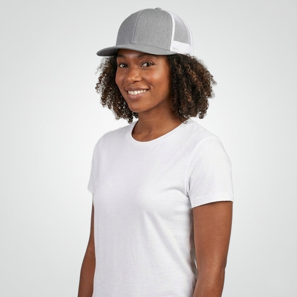 Heather Grey/ White