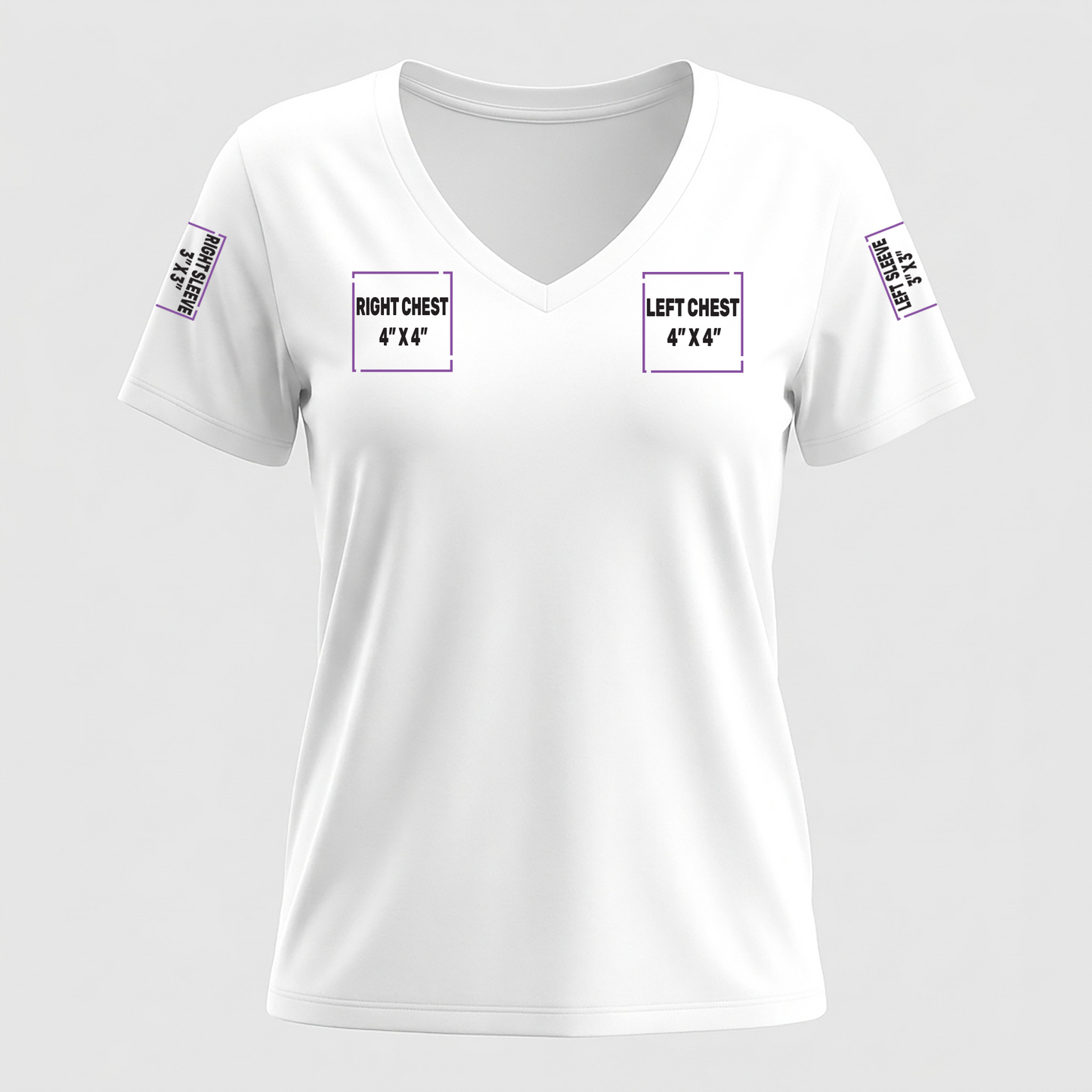 Women's V-Neck Tee | BELLA+CANVAS® 6405 Relaxed Jersey