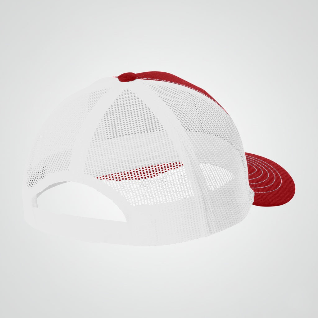 Flame Red/ White
