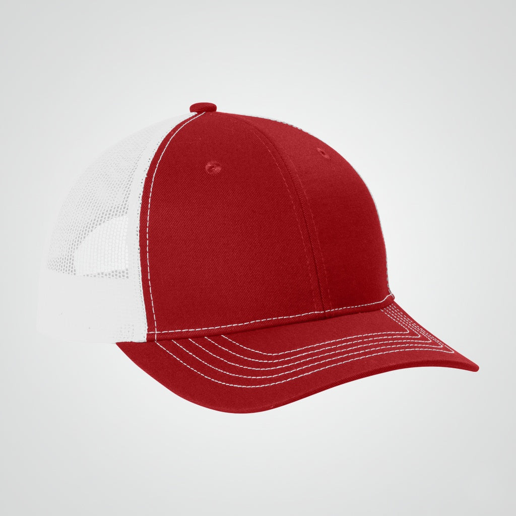 Flame Red/ White