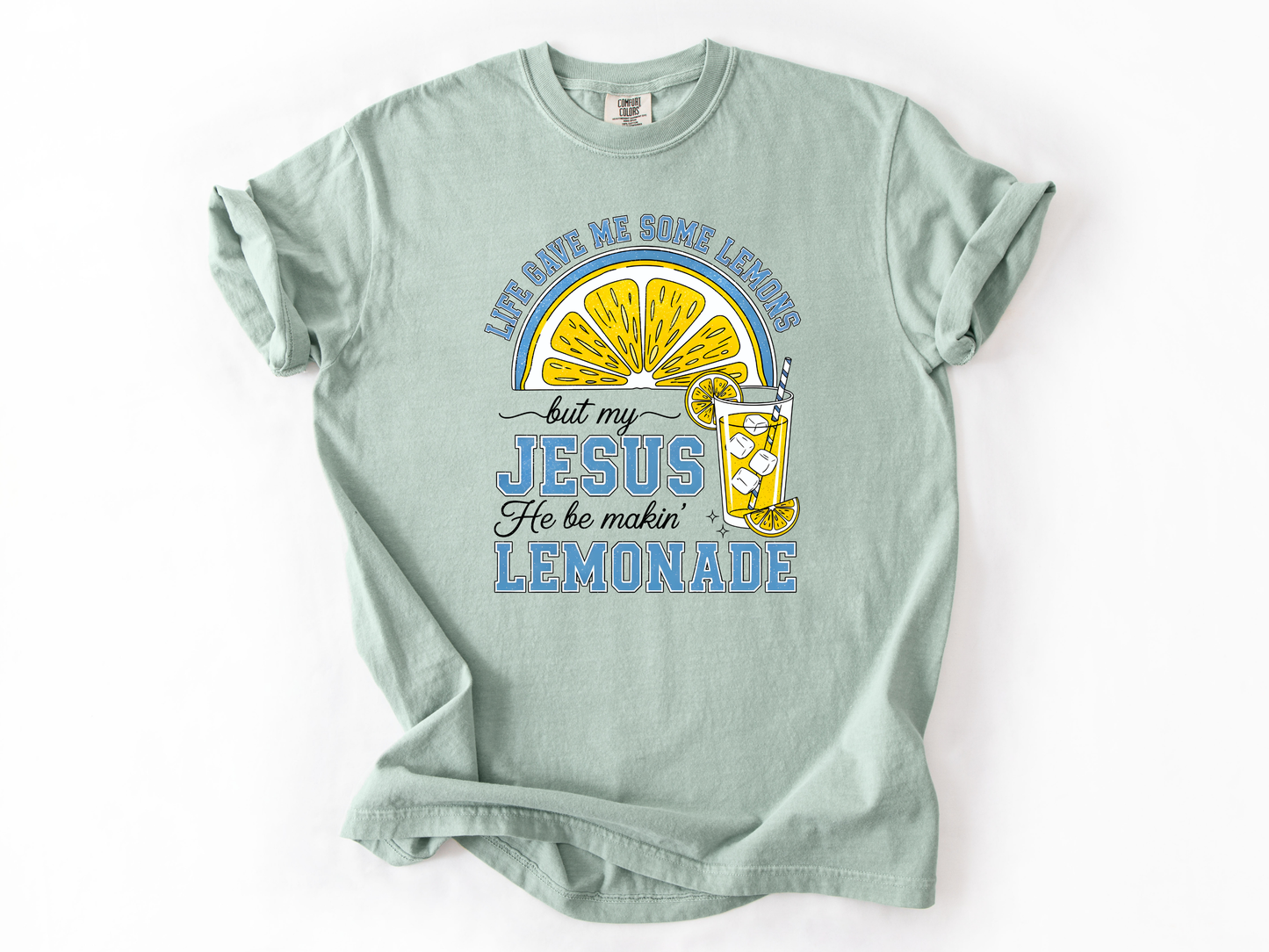 Jesus Makes Lemonade Shirt, Faith Apparel Christian Tee, Vintage Style Child of God T-Shirt, Forrest Frank Inspired Gift for Her
