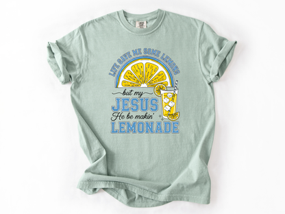 Jesus Makes Lemonade Shirt, Faith Apparel Christian Tee, Vintage Style Child of God T-Shirt, Forrest Frank Inspired Gift for Her