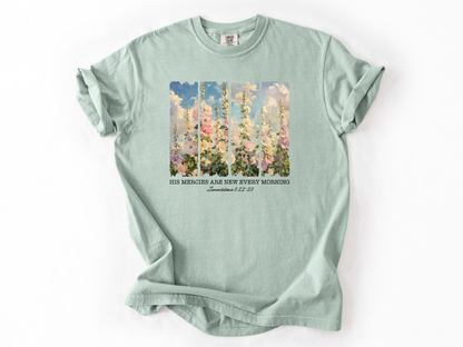 Let Kindness Bloom Shirt, Be Cool Be Kind Retro Flower T-Shirt, Comfort Colors® Floral Tee, Inspirational Gift for Women, Wildflower Shirt