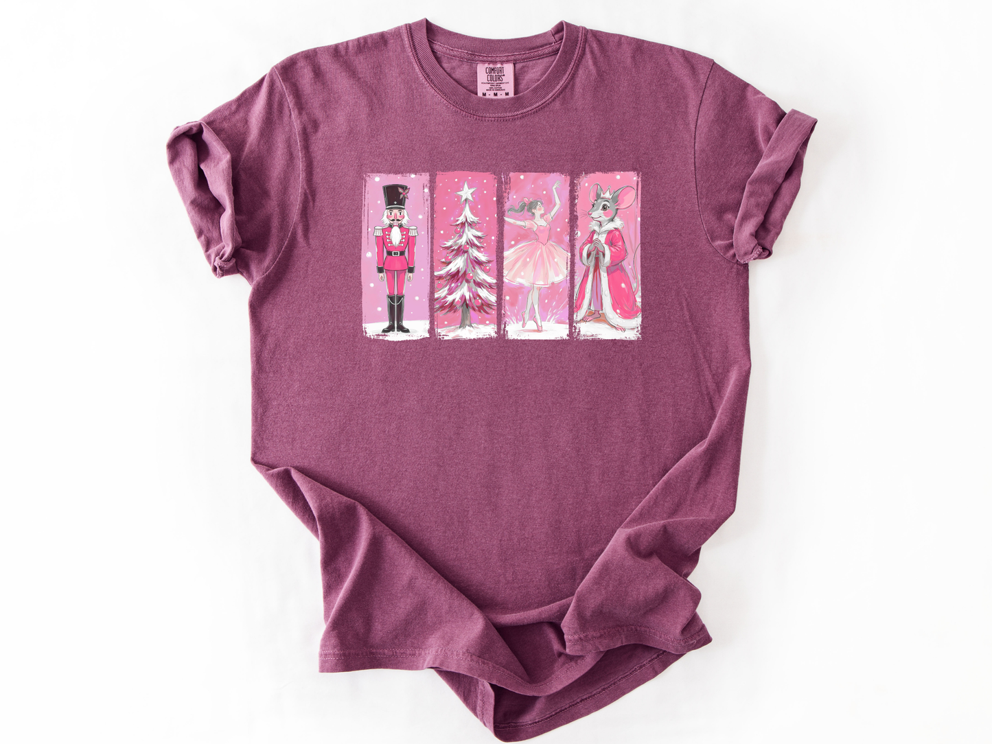 Nutcracker Ballet Christmas Shirt: Women's Holiday Tee