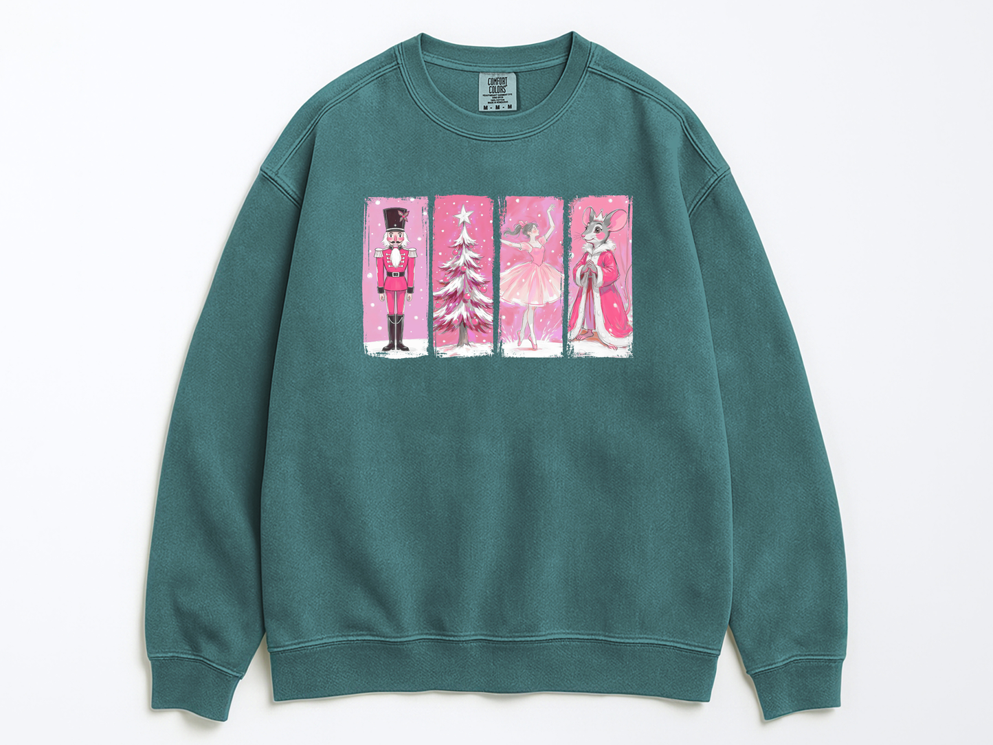 Retro Nutcracker Ballet Christmas Sweatshirt: Festive Holiday Sweatshirt