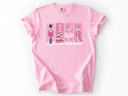 Nutcracker Ballet Christmas Shirt: Women's Holiday Tee