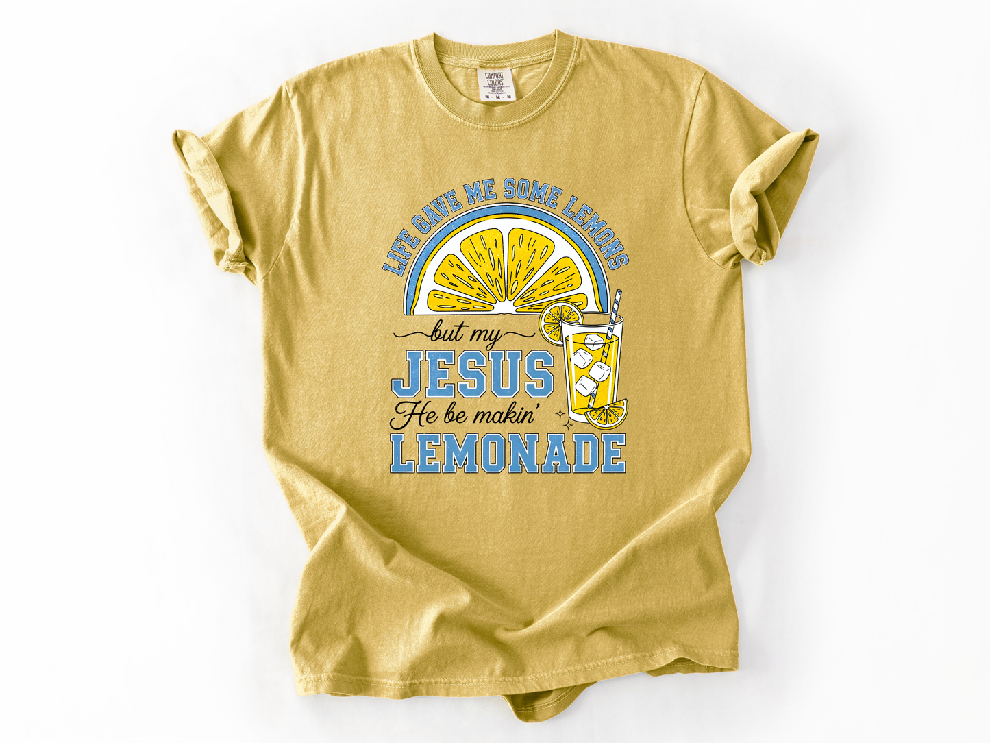 Jesus Makes Lemonade Shirt, Faith Apparel Christian Tee, Vintage Style Child of God T-Shirt, Forrest Frank Inspired Gift for Her