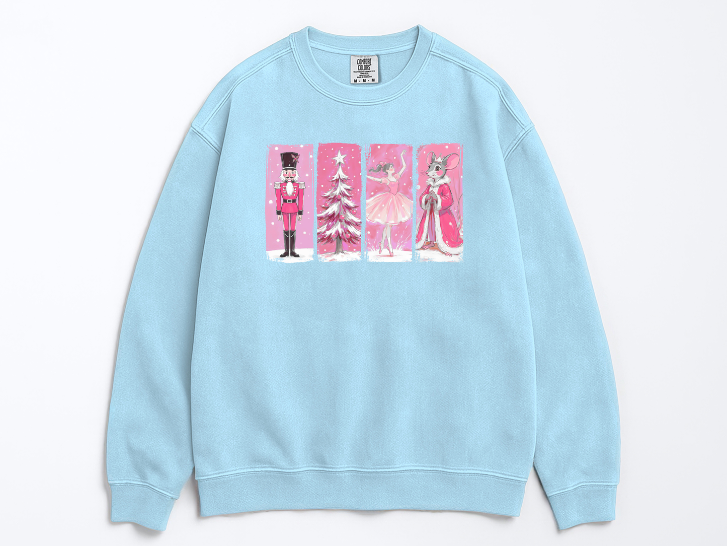 Retro Nutcracker Ballet Christmas Sweatshirt: Festive Holiday Sweatshirt