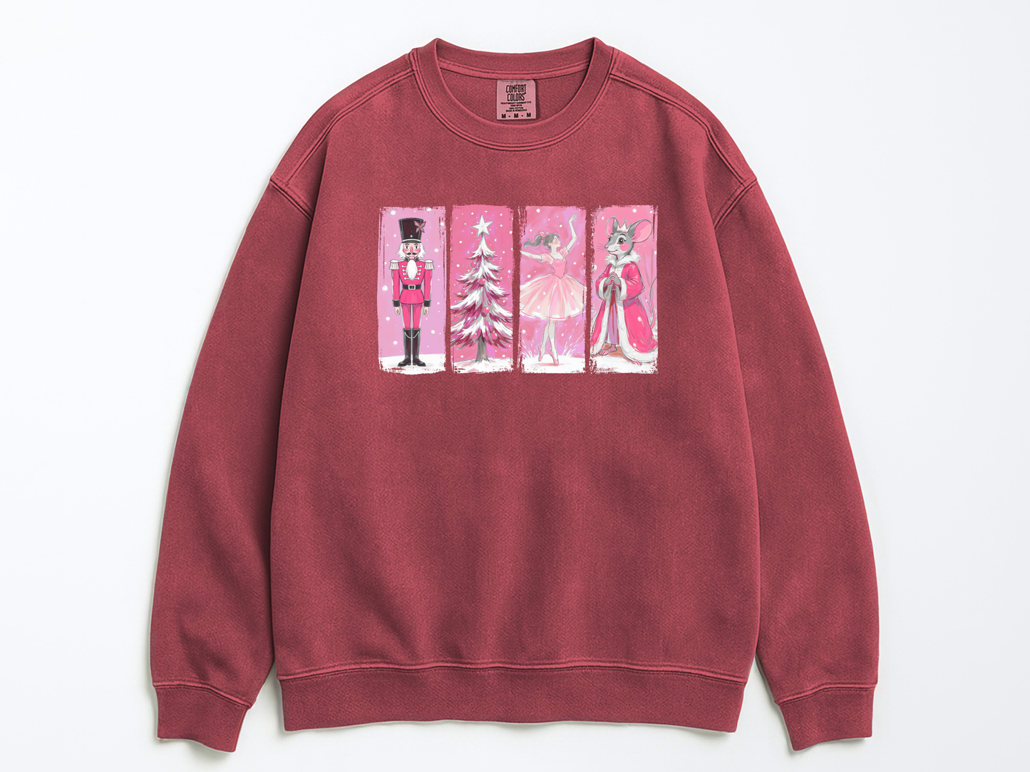 Retro Nutcracker Ballet Christmas Sweatshirt: Festive Holiday Sweatshirt