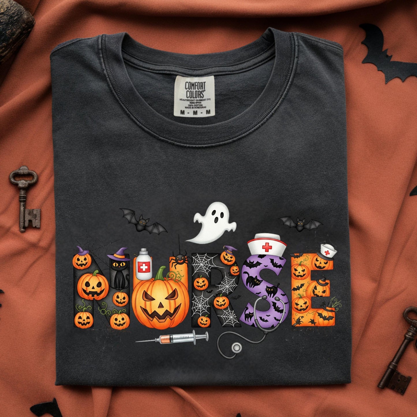 Halloween, Boujee Boo Shirt, Comfort Colors, Graphic Tee, Fall, Glam.