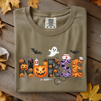 Halloween, Boujee Boo Shirt, Comfort Colors, Graphic Tee, Fall, Glam.