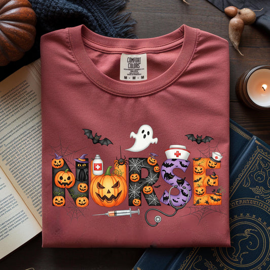 Halloween, Boujee Boo Shirt, Comfort Colors, Graphic Tee, Fall, Glam.