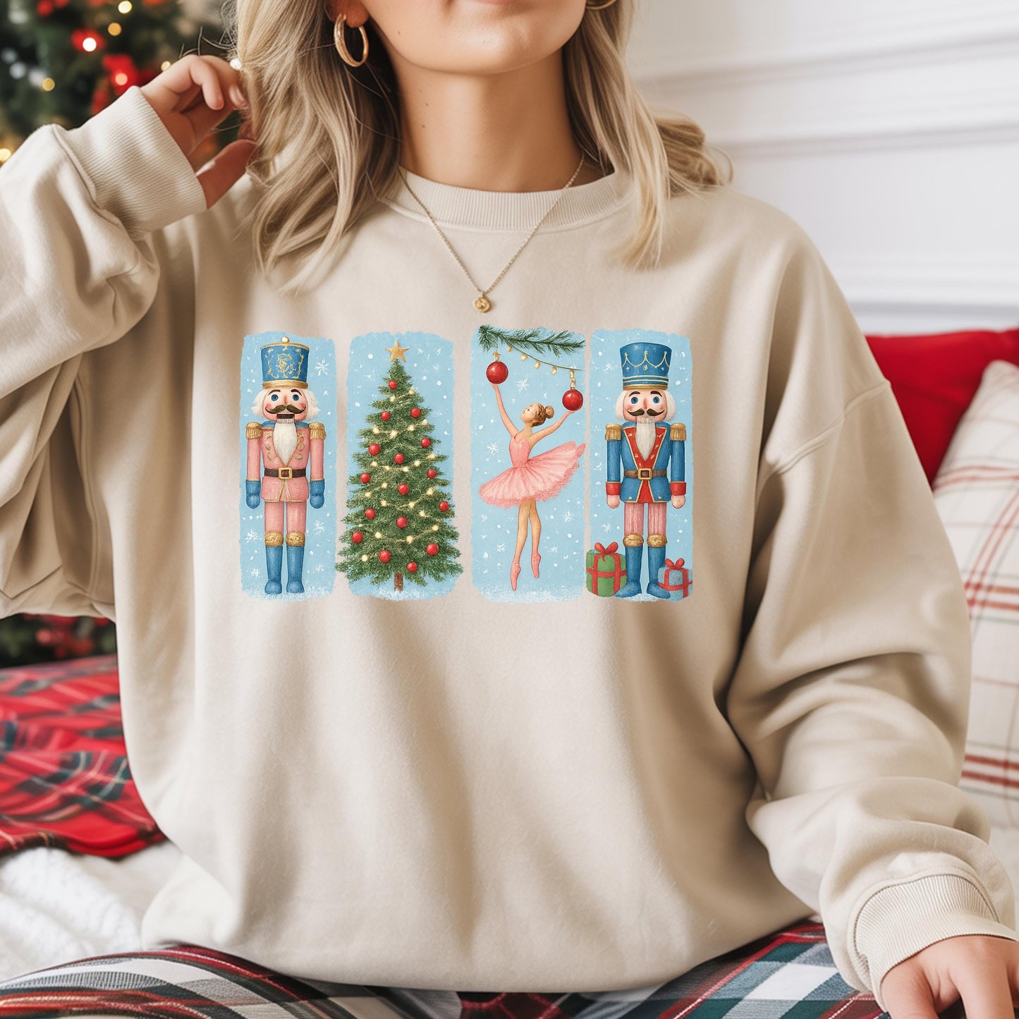 Retro Nutcracker Christmas Shirt: Ballet Holiday Tee