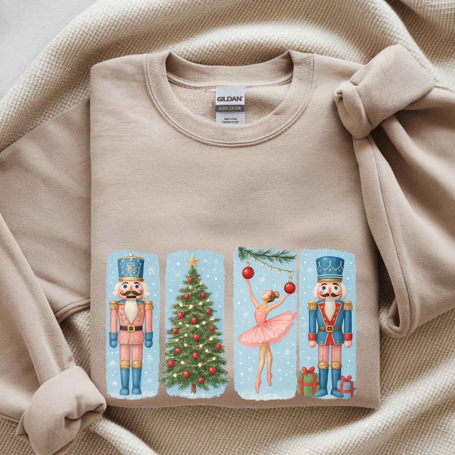 Retro Nutcracker Christmas Shirt: Ballet Holiday Tee