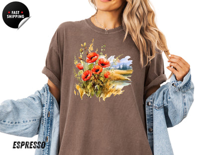 Ukraine T-Shirt | Authentic Ukrainian Shirt Made in Ukraine | Ukrainian Art Clothing | Perfect  Gift & Ukraine Support