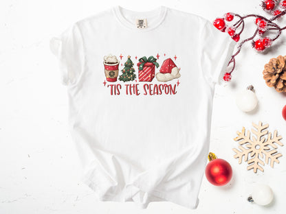 Tis The Season T-shirt, Christmas Tis The Season Shirt, Merry Christmas Shirt, Christmas T-shirt, Cute Winter Shirt
