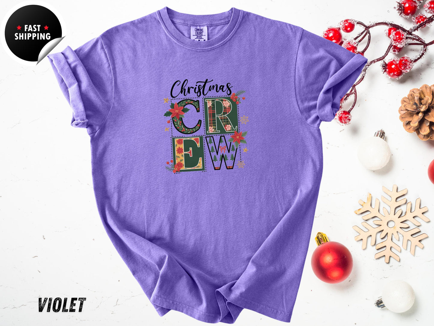 Christmas Crew Shirt, Family Christmas Shirt, Family Christmas Shirts, Christmas T Shirt, Holiday Shirt