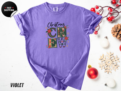 Christmas Crew Shirt, Family Christmas Shirt, Family Christmas Shirts, Christmas T Shirt, Holiday Shirt