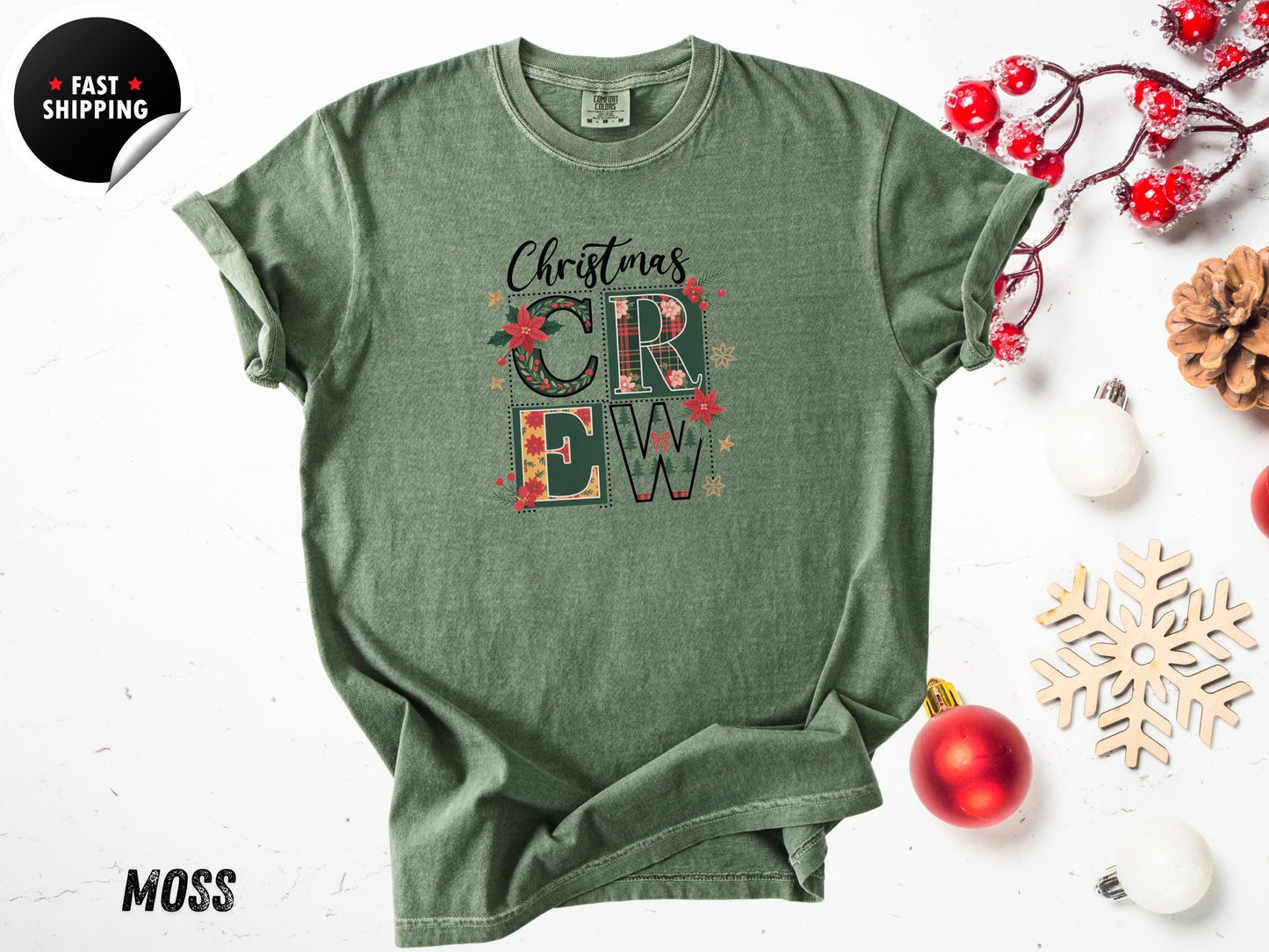 Christmas Crew Shirt, Family Christmas Shirt, Family Christmas Shirts, Christmas T Shirt, Holiday Shirt