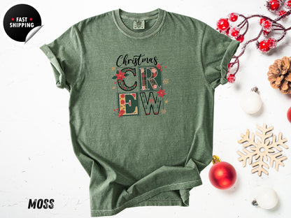 Christmas Crew Shirt, Family Christmas Shirt, Family Christmas Shirts, Christmas T Shirt, Holiday Shirt