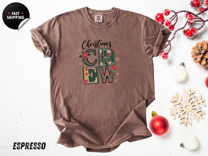 Christmas Crew Shirt, Family Christmas Shirt, Family Christmas Shirts, Christmas T Shirt, Holiday Shirt