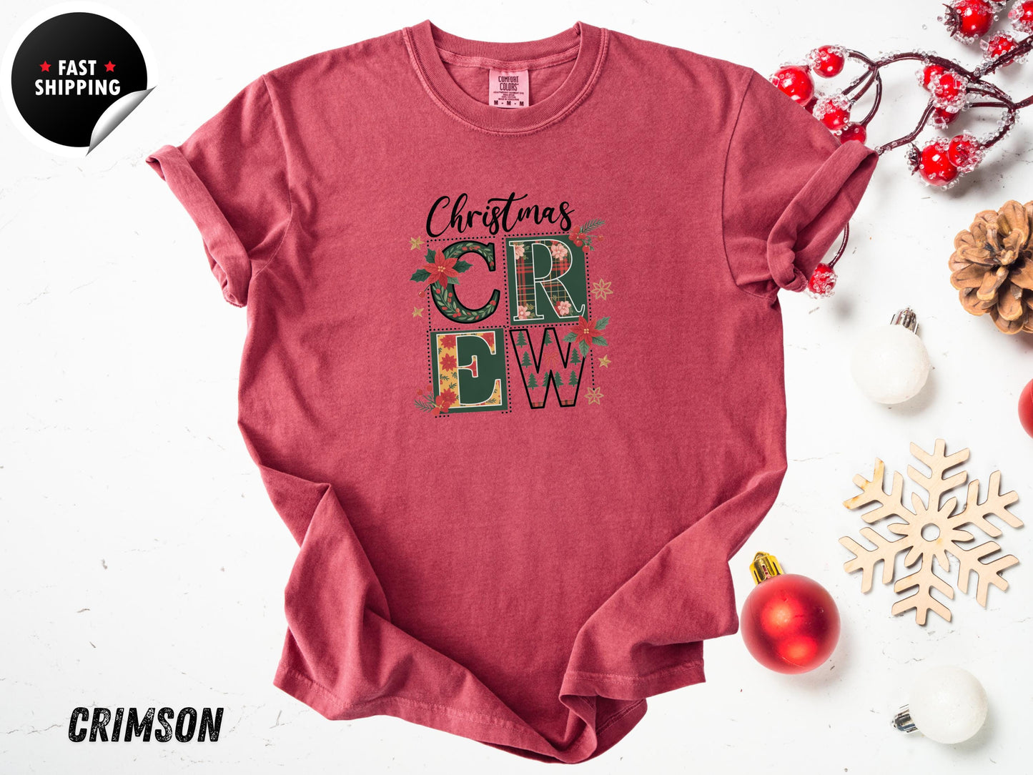 Christmas Crew Shirt, Family Christmas Shirt, Family Christmas Shirts, Christmas T Shirt, Holiday Shirt