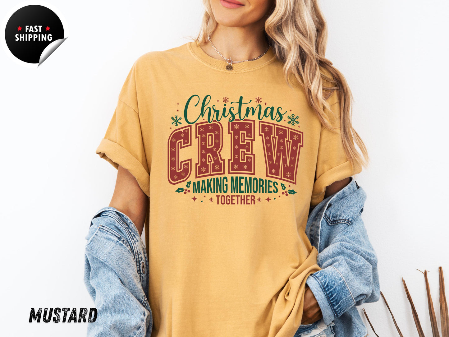 Christmas Crew Making Memories Together T-shirt, Holiday Shirt, Family Christmas Shirt, Family Christmas Shirts, Christmas T-Shirt