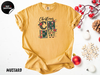 Christmas Crew Shirt, Family Christmas Shirt, Family Christmas Shirts, Christmas T Shirt, Holiday Shirt