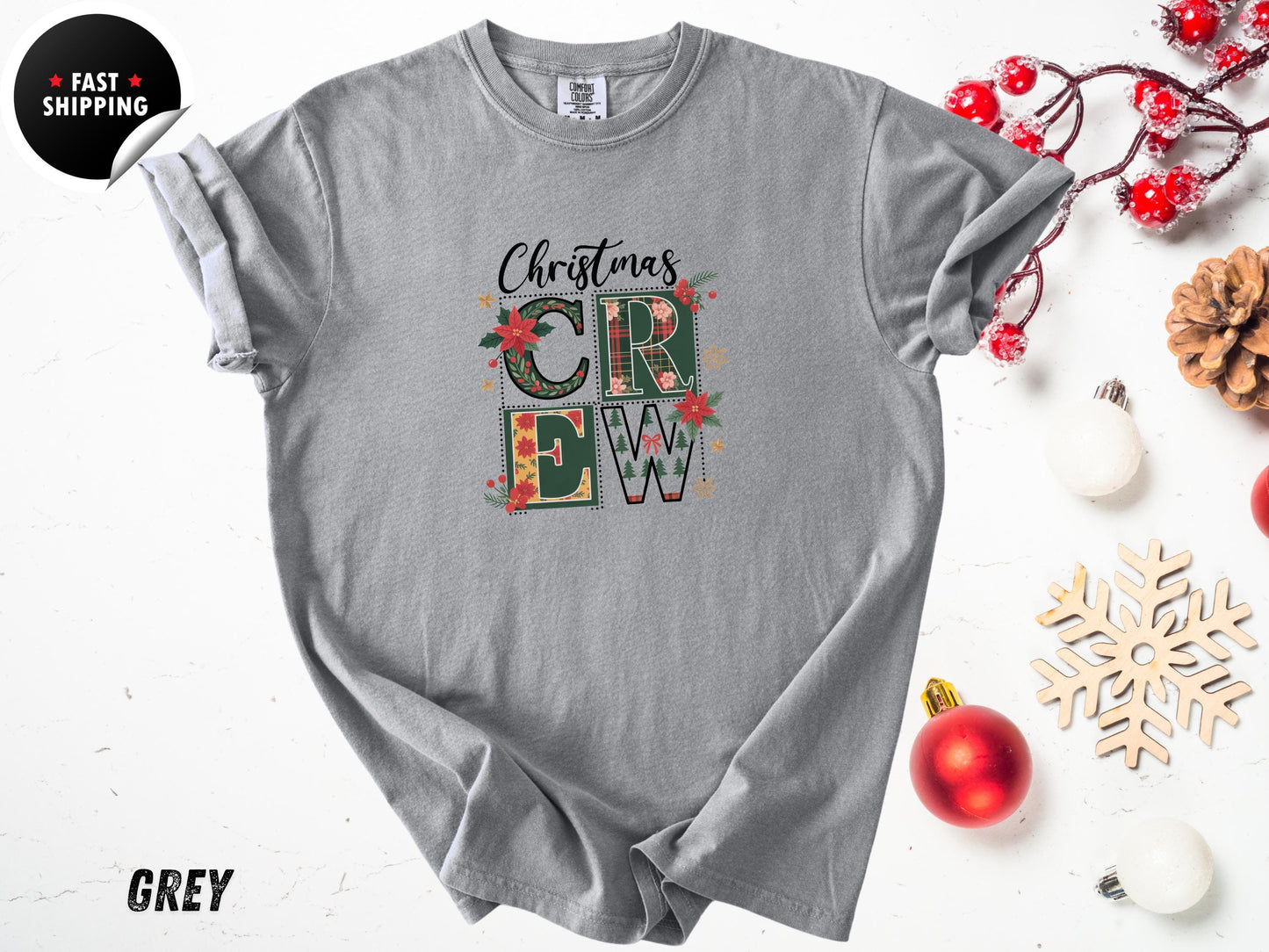 Christmas Crew Shirt, Family Christmas Shirt, Family Christmas Shirts, Christmas T Shirt, Holiday Shirt