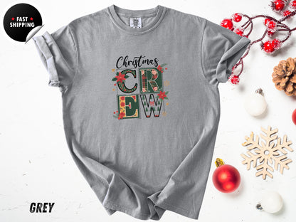 Christmas Crew Shirt, Family Christmas Shirt, Family Christmas Shirts, Christmas T Shirt, Holiday Shirt