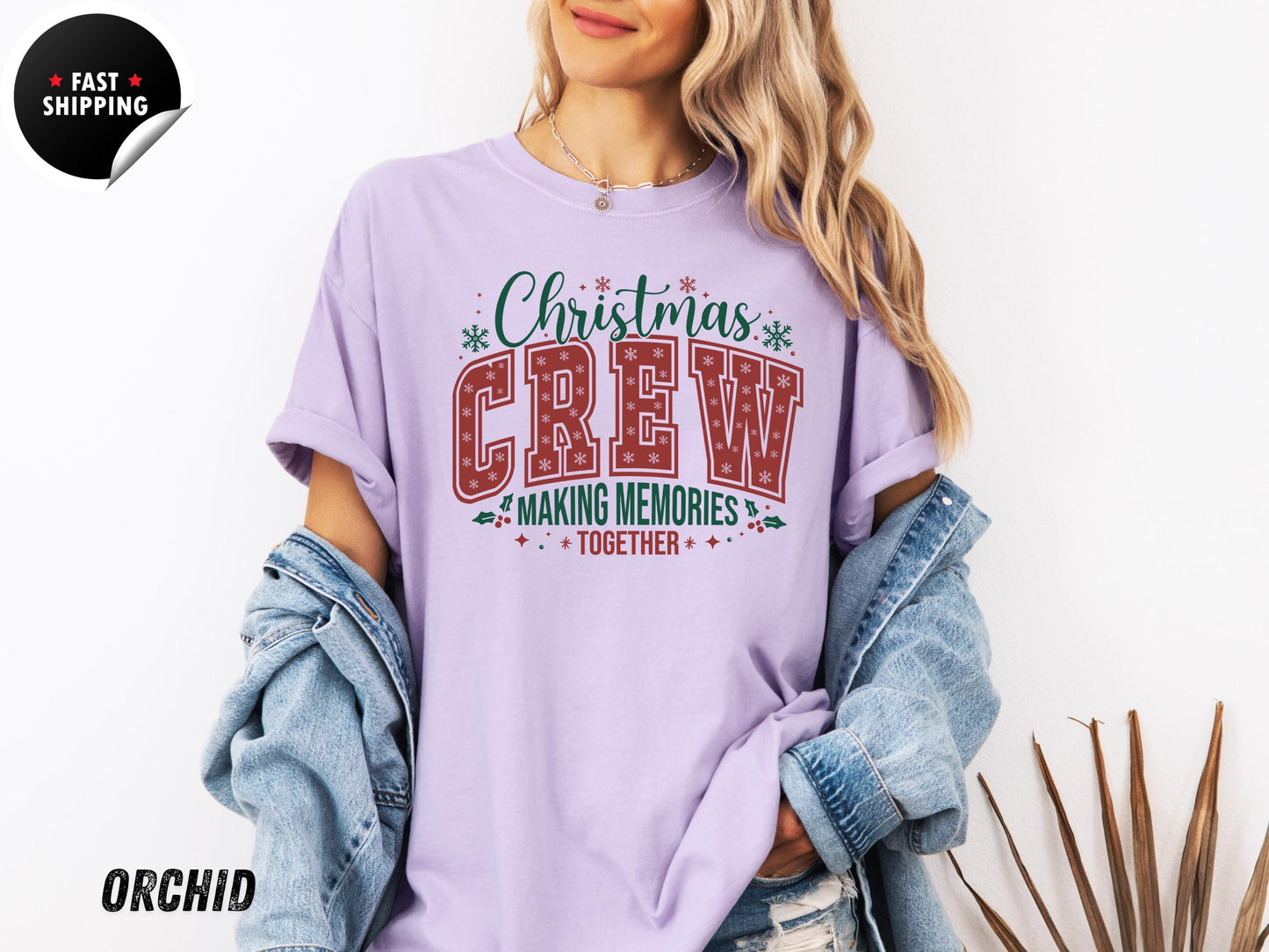 Christmas Crew Making Memories Together T-shirt, Holiday Shirt, Family Christmas Shirt, Family Christmas Shirts, Christmas T-Shirt