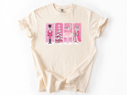 Nutcracker Ballet Christmas Shirt: Women's Holiday Tee