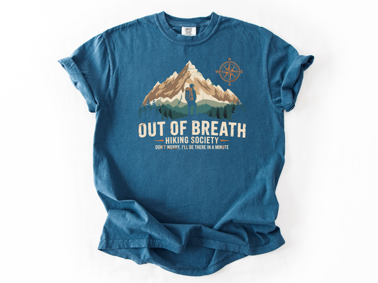 Comfort Colors® Hiking Shirt | Vintage Mountain Adventure Tee | Retro Hiker Gift | Camping & Outdoor Lover Shirt