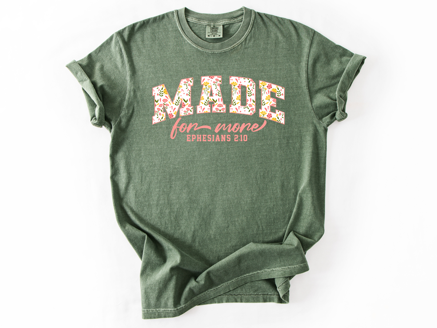 Comfort Colors® Bible Verse Shirt, Cute Christian Shirt For Women, Jesus Shirt, Christian Gift, Christian Christmas Shirt, Love and Grace Shirt