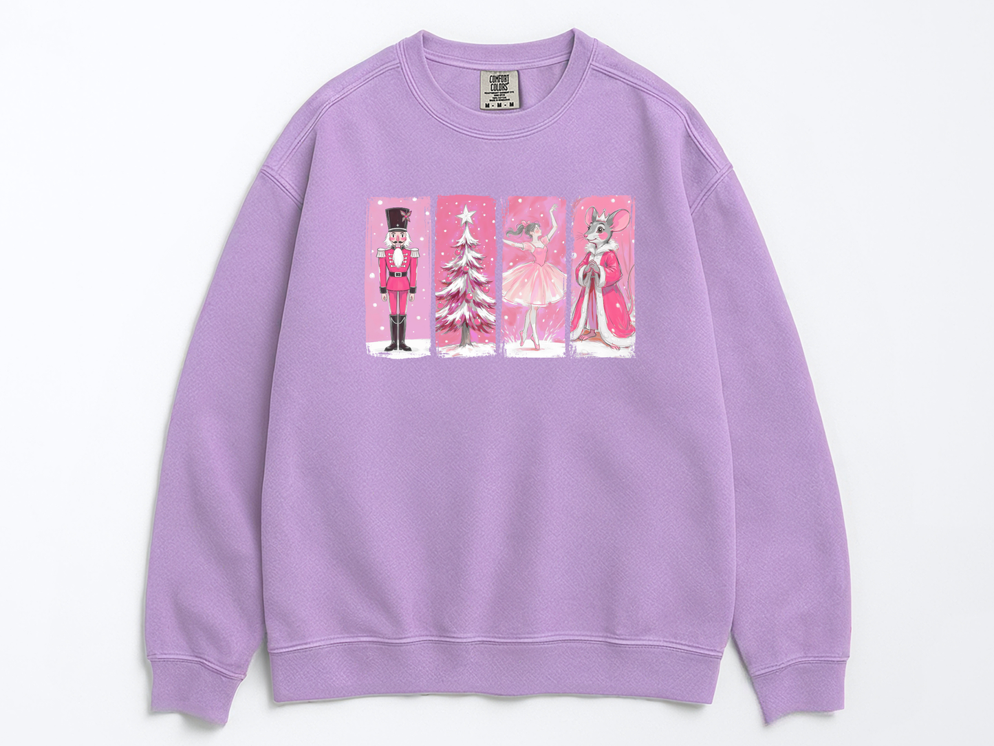 Retro Nutcracker Ballet Christmas Sweatshirt: Festive Holiday Sweatshirt
